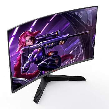 即日受渡❣️全国送料込27型湾曲ゲーミングワイドモニター長時間疲労抑えテクノロジー JAPANNEXT 27インチ 曲面 WQHD(2560 x 1440) 165Hz 液晶モニター
